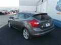 2013 Sterling Gray Ford Focus Titanium Hatchback  photo #4