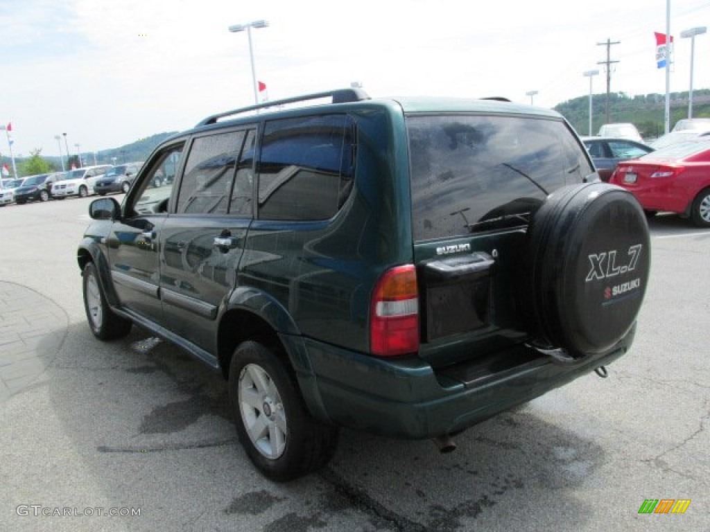 2003 XL7 Touring 4x4 - Grove Green Metallic / Gray photo #7