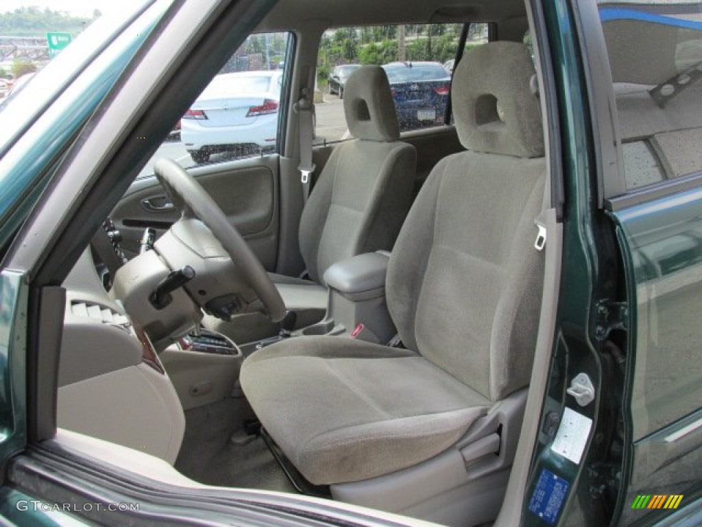 2003 XL7 Touring 4x4 - Grove Green Metallic / Gray photo #12