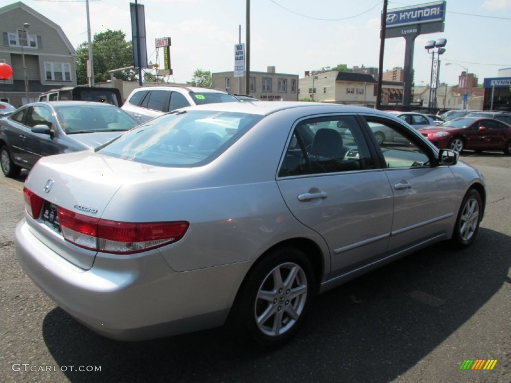 2003 Accord EX V6 Sedan - Satin Silver Metallic / Black photo #6