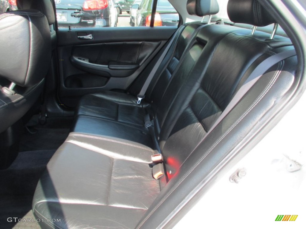 2003 Accord EX V6 Sedan - Satin Silver Metallic / Black photo #10