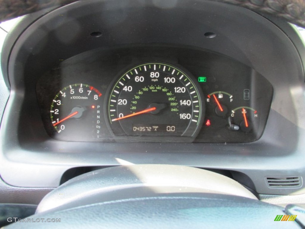 2003 Accord EX V6 Sedan - Satin Silver Metallic / Black photo #13