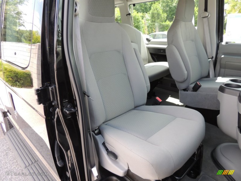 2013 E Series Van E350 XLT Extended Passenger - Black / Medium Flint photo #6