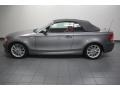 2011 Space Gray Metallic BMW 1 Series 128i Convertible  photo #2