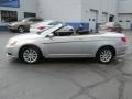 2012 Bright Silver Metallic Chrysler 200 Touring Convertible  photo #3