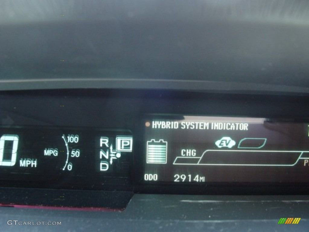 2013 Toyota Prius Plug-in Advanced Hybrid Gauges Photos