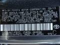  2013 Prius Plug-in Advanced Hybrid Winter Gray Metallic Color Code 8V1
