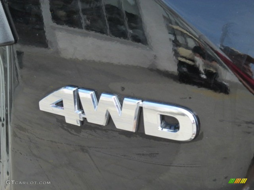 2010 CR-V LX AWD - Crystal Black Pearl / Black photo #9