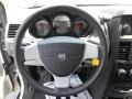 Dark Slate Gray/Light Shale 2010 Dodge Grand Caravan C/V Steering Wheel