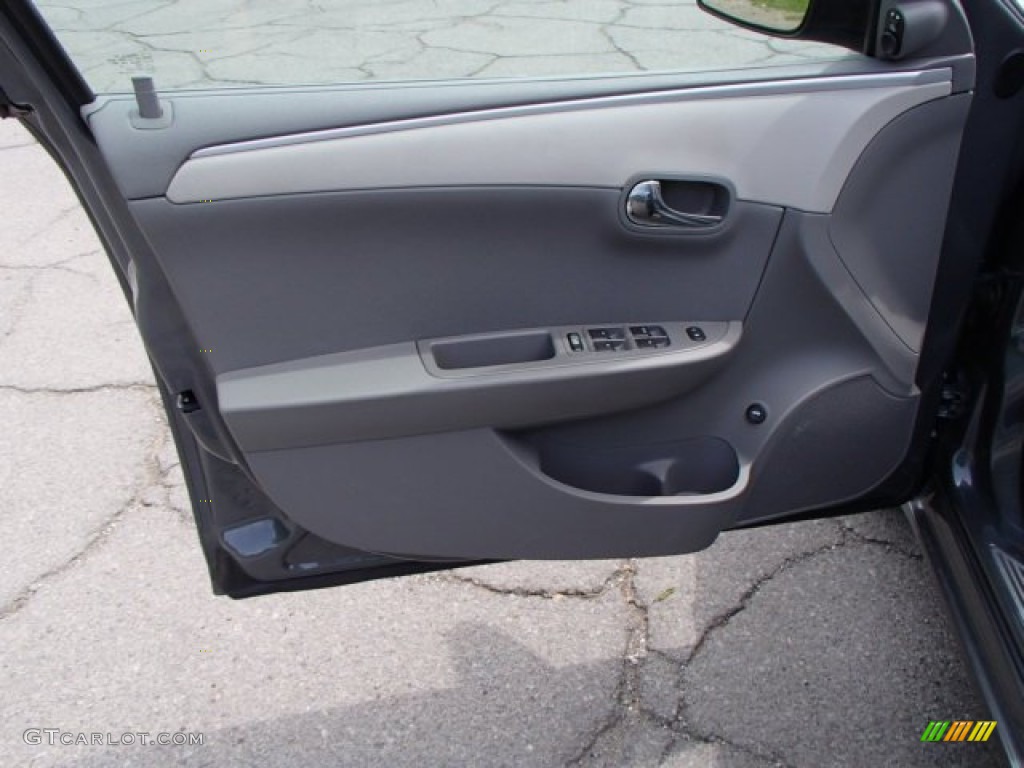 2008 Malibu LS Sedan - Dark Gray Metallic / Titanium Gray photo #12