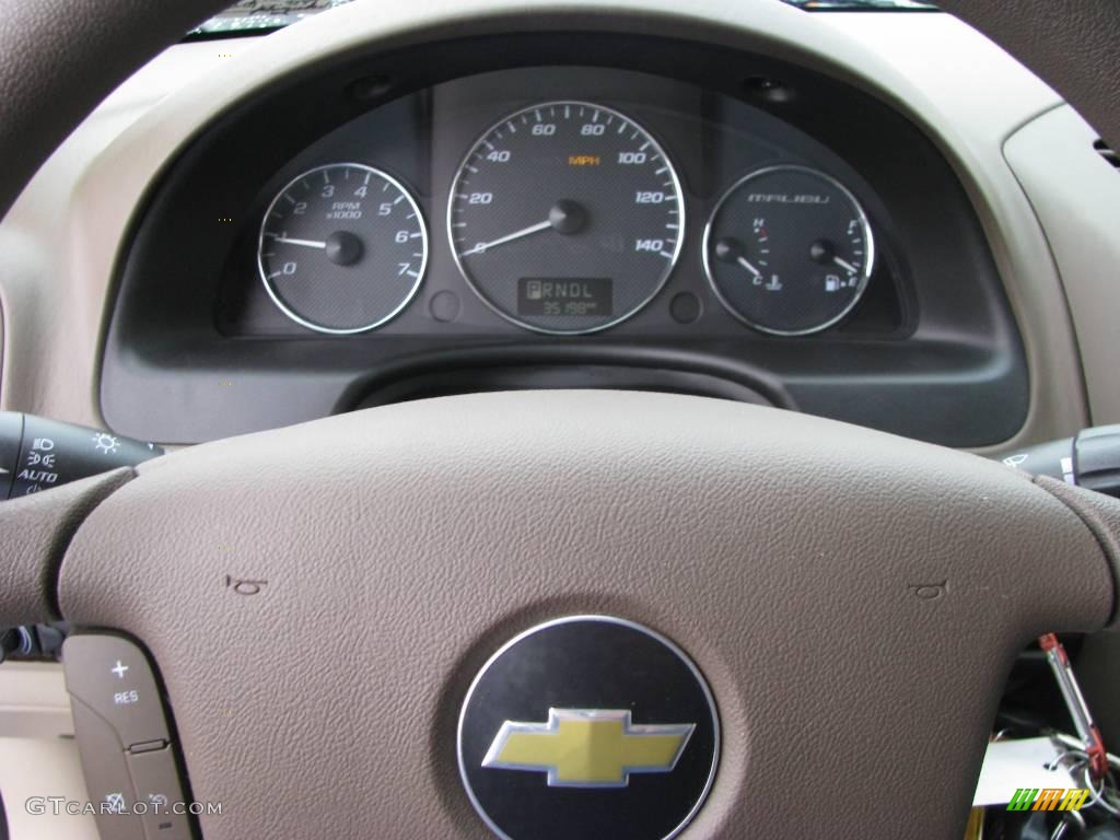 2007 Malibu LS Sedan - White / Cashmere Beige photo #17