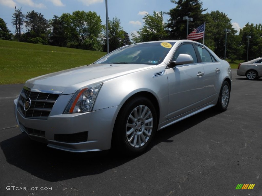 Radiant Silver Metallic 2010 Cadillac CTS 3.0 Sedan Exterior Photo #81658030