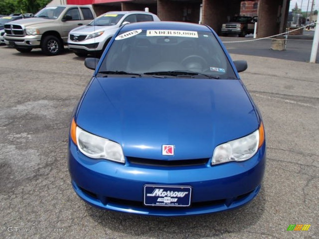 2003 ION 2 Quad Coupe - Bright Blue / Blue photo #3