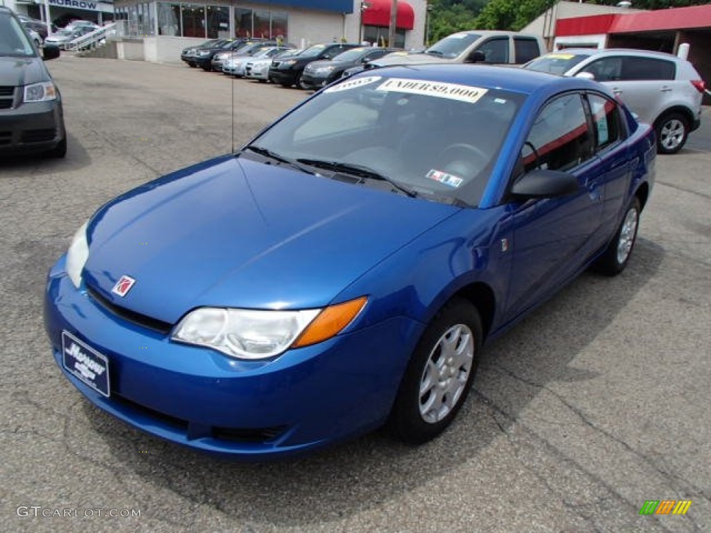 2003 ION 2 Quad Coupe - Bright Blue / Blue photo #4