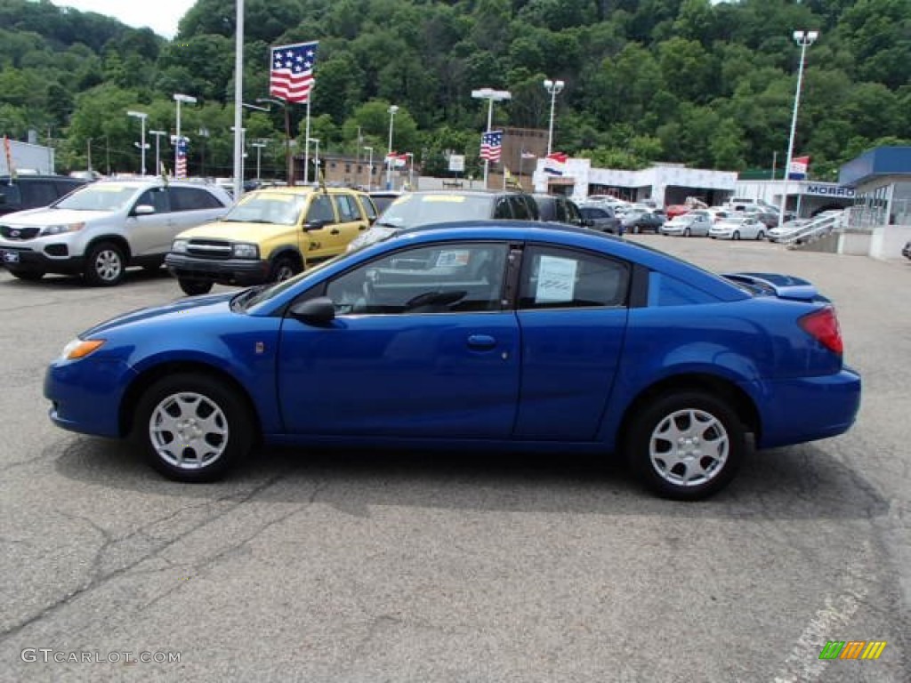 2003 ION 2 Quad Coupe - Bright Blue / Blue photo #5