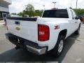 2007 Summit White Chevrolet Silverado 1500 LT Extended Cab 4x4  photo #3