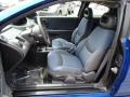 2003 Saturn ION Blue Interior Front Seat Photo