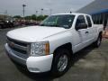 2007 Summit White Chevrolet Silverado 1500 LT Extended Cab 4x4  photo #7