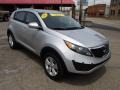 2012 Bright Silver Kia Sportage LX AWD  photo #2