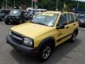 2003 Yellow Chevrolet Tracker ZR2 4WD Hard Top  photo #4
