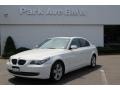 Alpine White 2008 BMW 5 Series 528xi Sedan