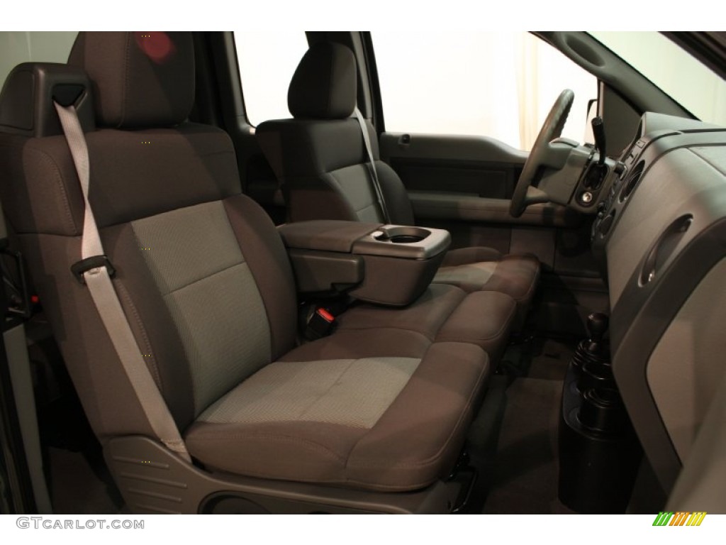 2005 F150 XLT SuperCab 4x4 - Aspen Green Metallic / Medium Flint/Dark Flint Grey photo #9