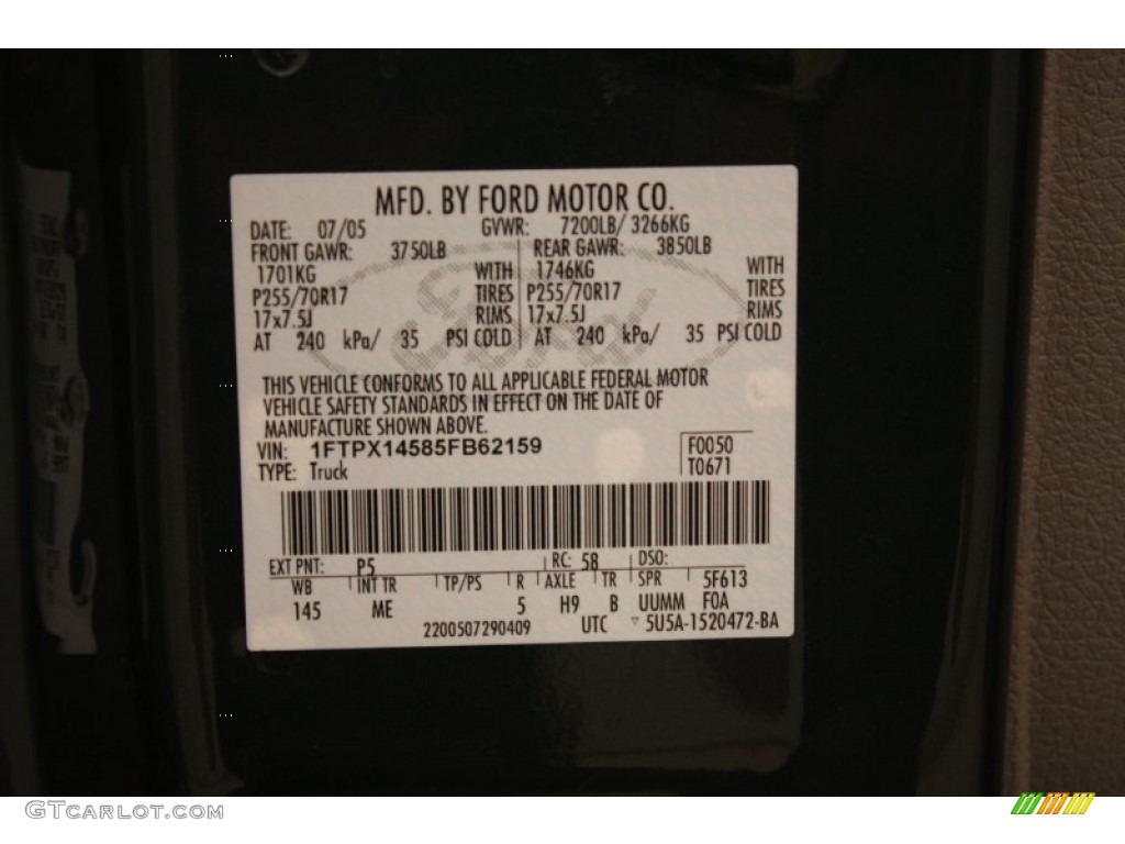 2005 F150 XLT SuperCab 4x4 - Aspen Green Metallic / Medium Flint/Dark Flint Grey photo #15