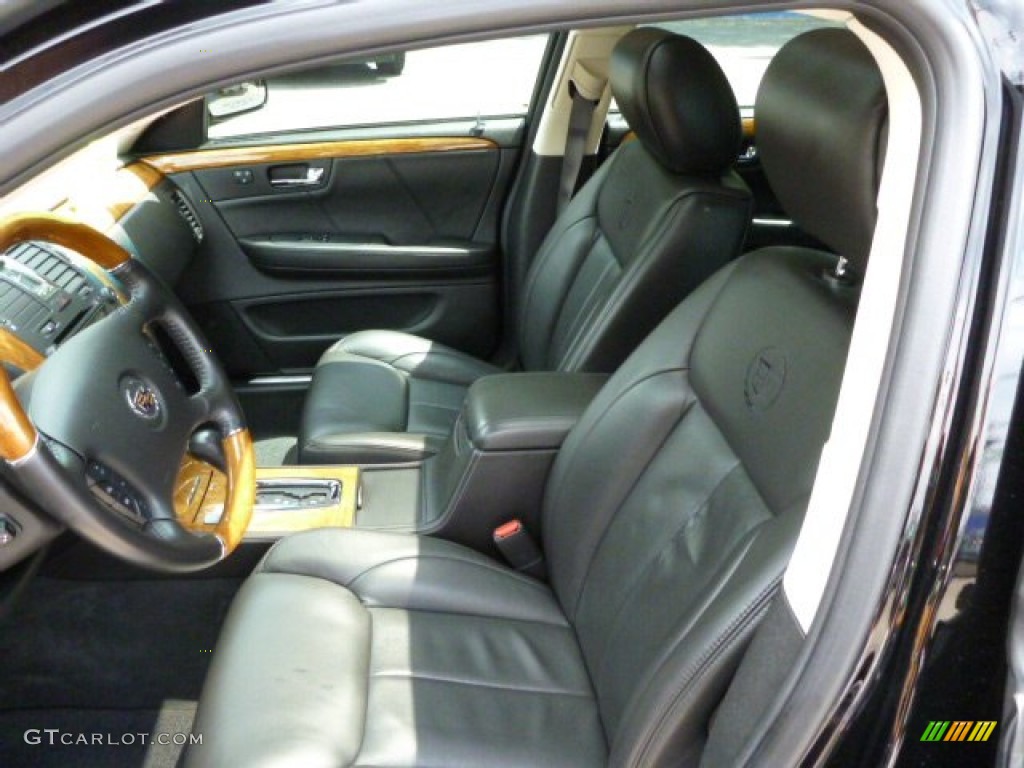 Ebony Interior 2010 Cadillac DTS Standard DTS Model Photo #81660652