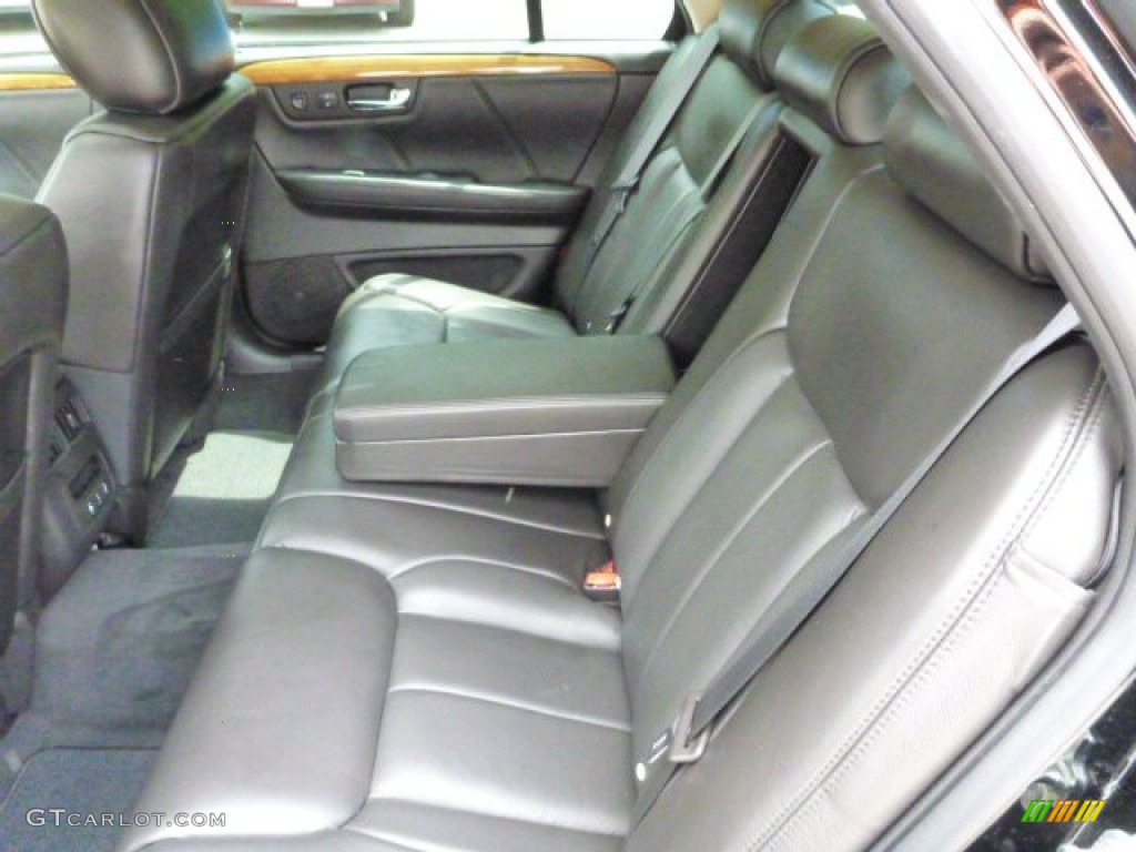 Ebony Interior 2010 Cadillac DTS Standard DTS Model Photo #81660672