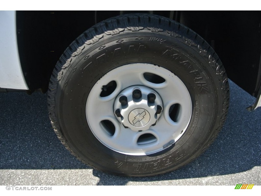 2008 Silverado 2500HD Work Truck Regular Cab - Summit White / Dark Titanium photo #18