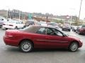 2001 Inferno Red Tinted Pearlcoat Chrysler Sebring LXi Convertible  photo #7