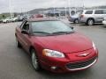 2001 Inferno Red Tinted Pearlcoat Chrysler Sebring LXi Convertible  photo #8