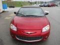 2001 Inferno Red Tinted Pearlcoat Chrysler Sebring LXi Convertible  photo #9