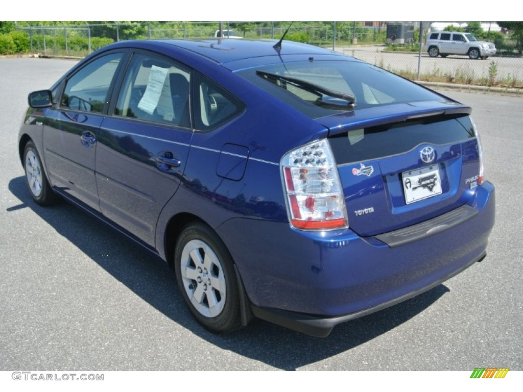 2009 Prius Hybrid - Spectra Blue Mica / Dark Gray photo #4