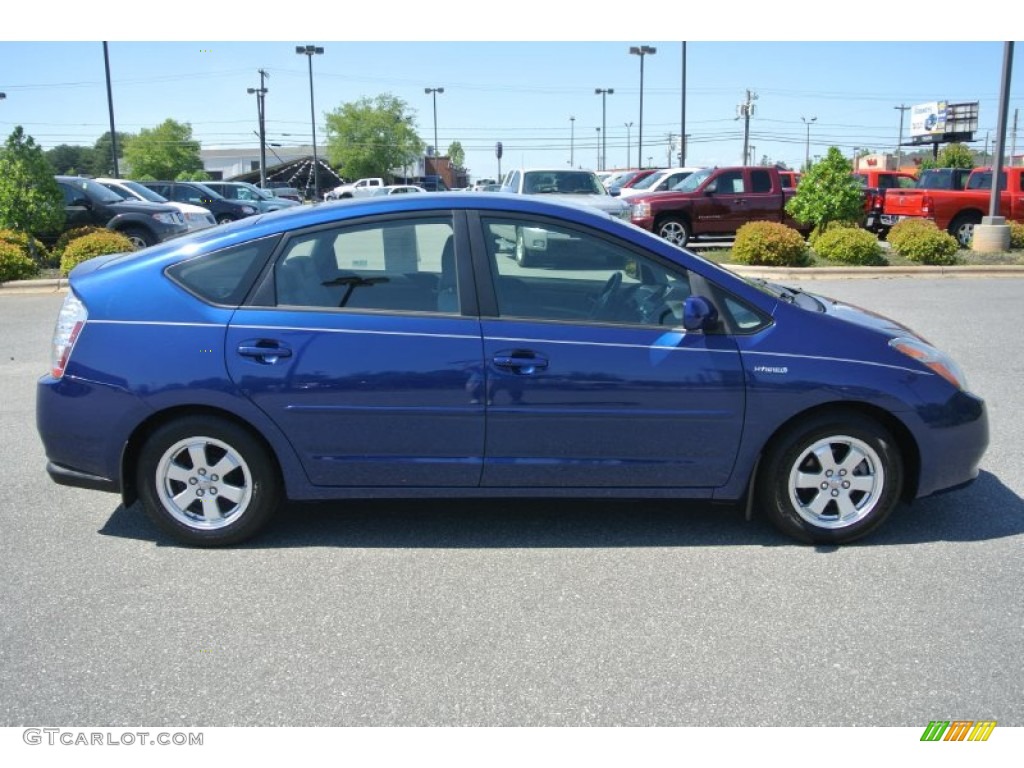 2009 Prius Hybrid - Spectra Blue Mica / Dark Gray photo #6