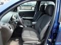 2008 Pontiac Torrent Ebony Interior Front Seat Photo