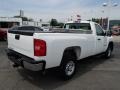 2007 Summit White Chevrolet Silverado 2500HD Work Truck Regular Cab  photo #8