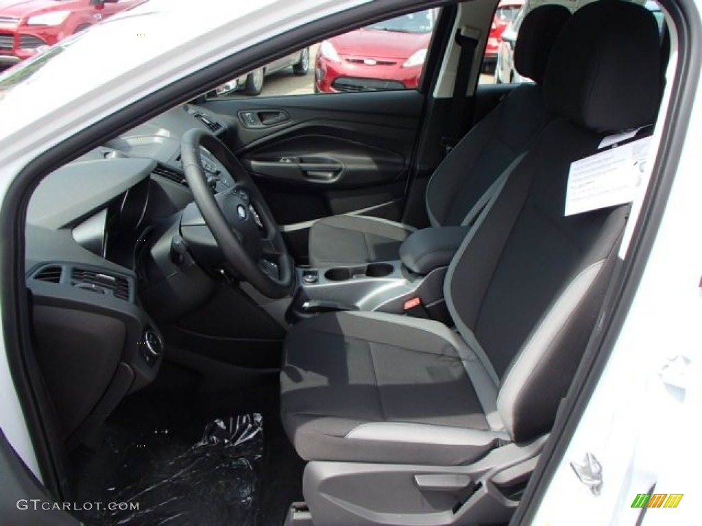 2013 Escape S - Oxford White / Charcoal Black photo #11