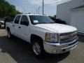 2013 Summit White Chevrolet Silverado 1500 LT Crew Cab 4x4  photo #2