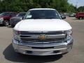 2013 Summit White Chevrolet Silverado 1500 LT Crew Cab 4x4  photo #3