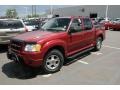 2004 Red Fire Metallic Ford Explorer Sport Trac XLT 4x4  photo #4