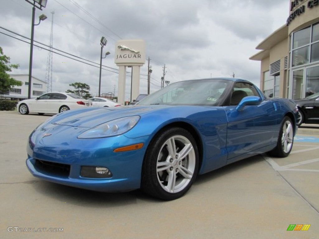 2010 Corvette Coupe - Jetstream Blue Metallic / Ebony Black photo #5