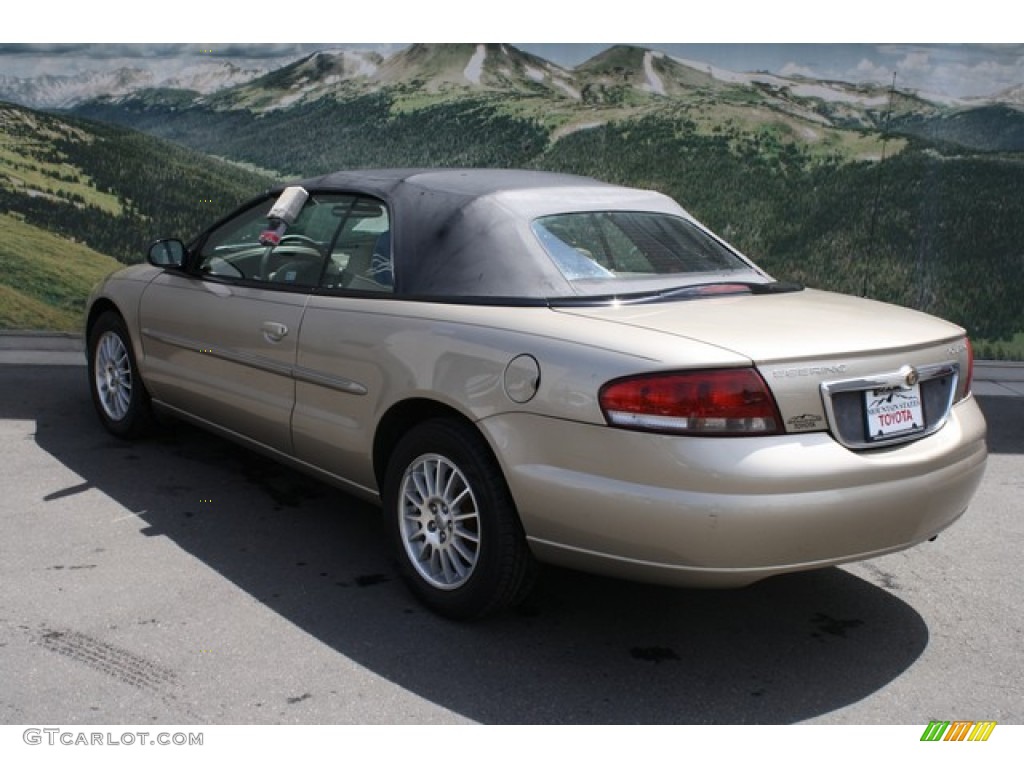 2004 Sebring Touring Convertible - Light Almond Pearl Metallic / Sandstone photo #4