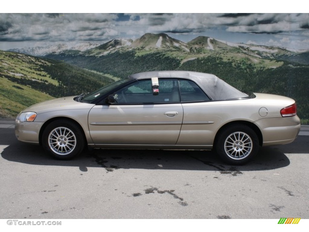 2004 Sebring Touring Convertible - Light Almond Pearl Metallic / Sandstone photo #6