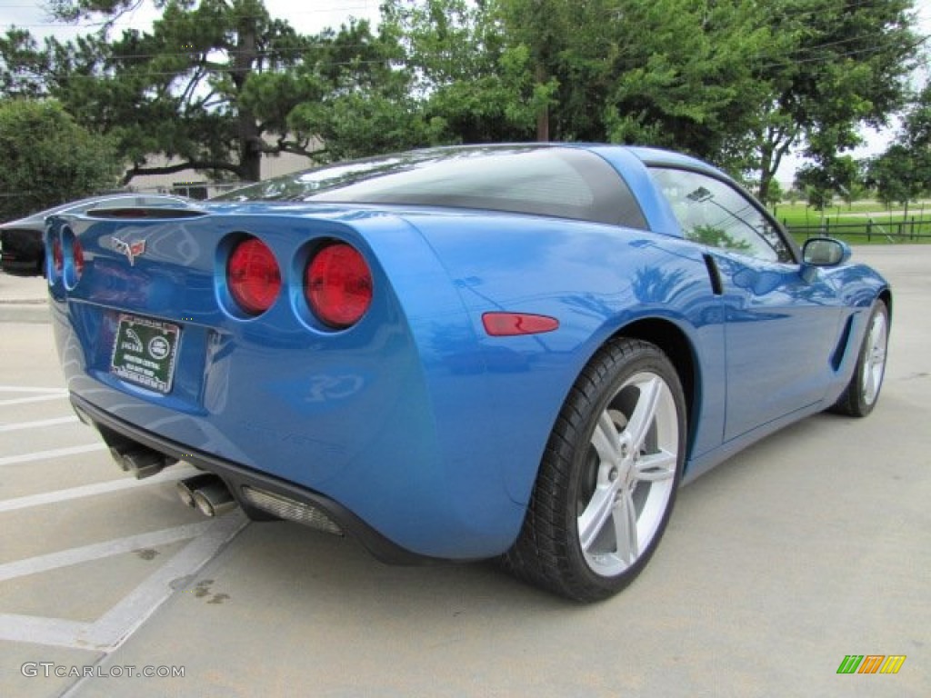 2010 Corvette Coupe - Jetstream Blue Metallic / Ebony Black photo #10