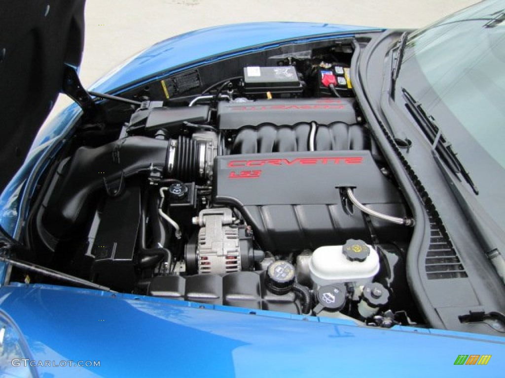 2010 Chevrolet Corvette Coupe 6.2 Liter OHV 16-Valve LS3 V8 Engine Photo #81666500