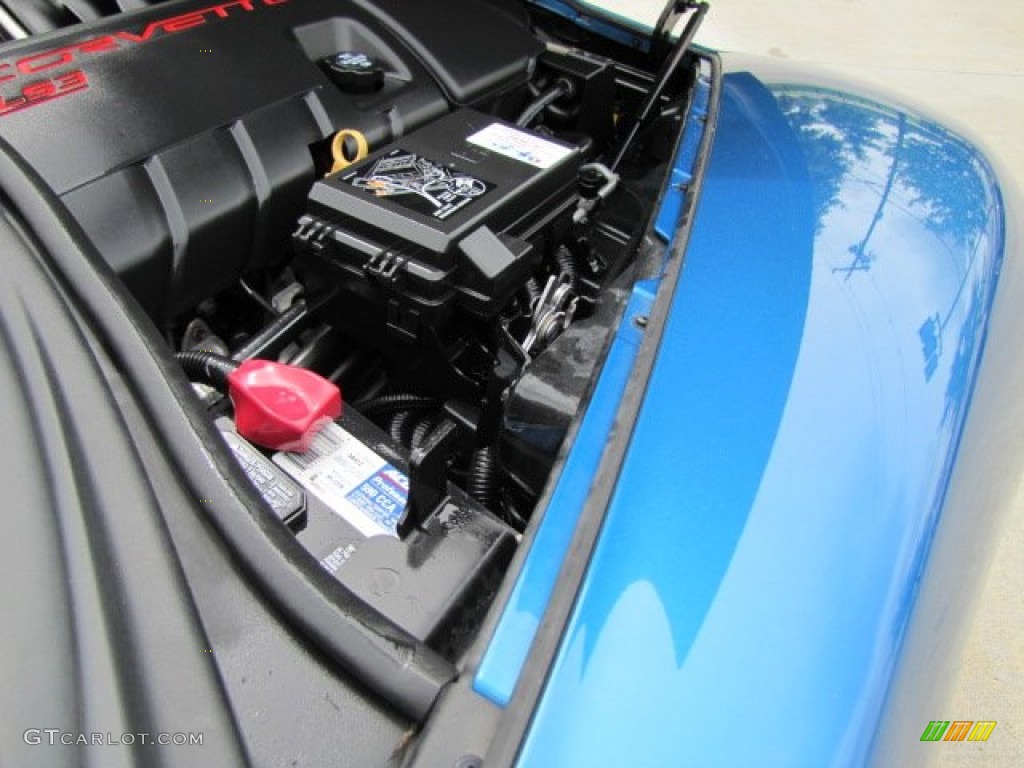 2010 Corvette Coupe - Jetstream Blue Metallic / Ebony Black photo #42