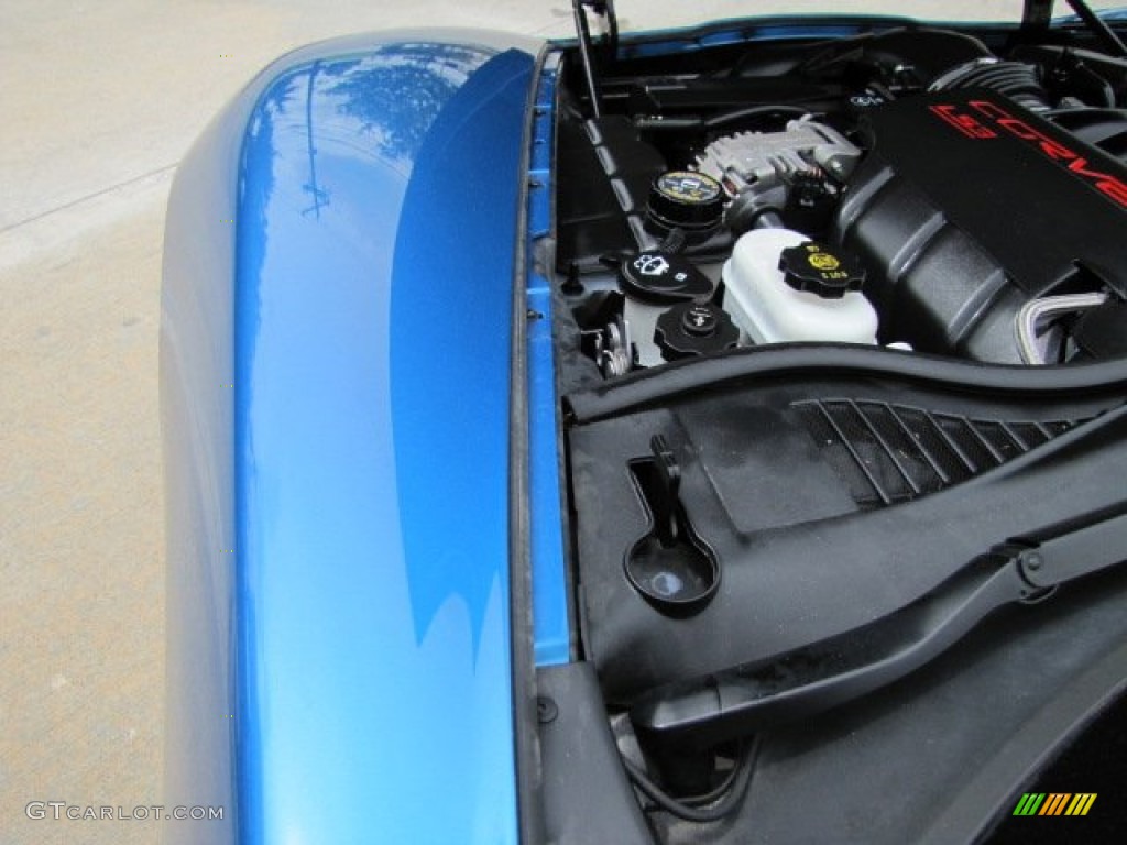 2010 Corvette Coupe - Jetstream Blue Metallic / Ebony Black photo #43