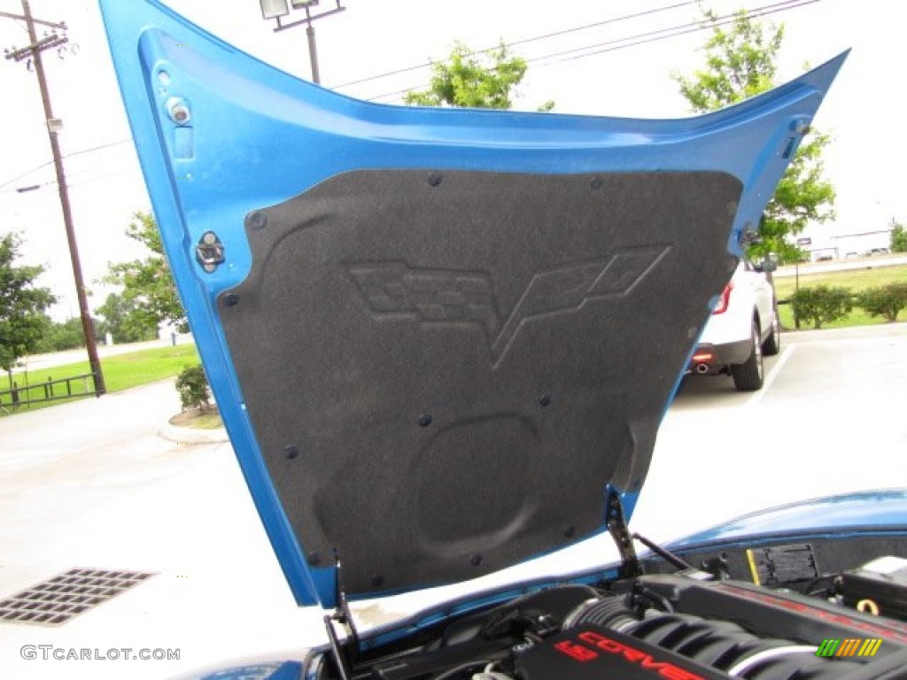 2010 Corvette Coupe - Jetstream Blue Metallic / Ebony Black photo #44