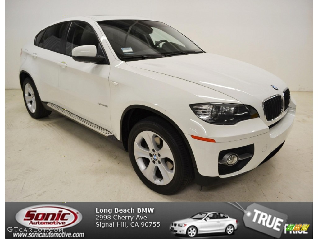 Alpine White BMW X6